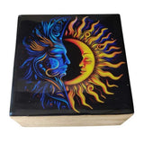 Sun & Moon Wood Box 5x5