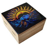 Sun & Moon Wood Box 5x5