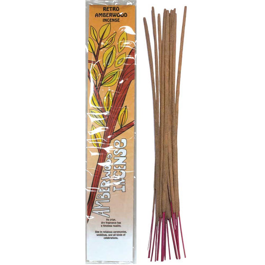 Retro Amberwood Incense (Amber & Wood)