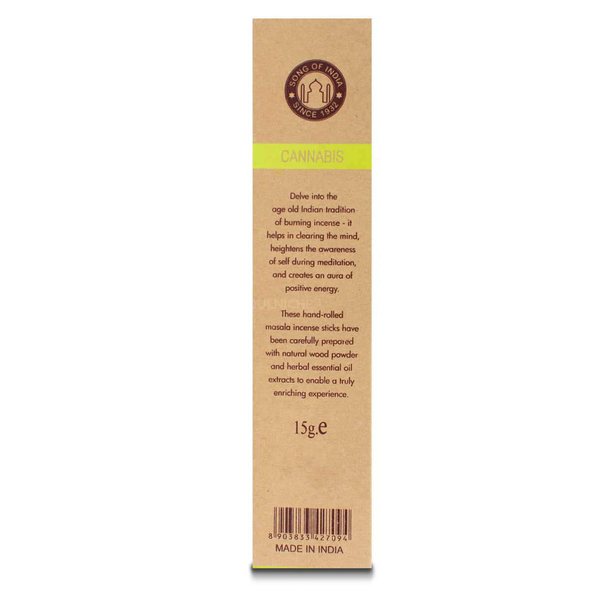 Organic Goodness - Cannabis Incense Sticks