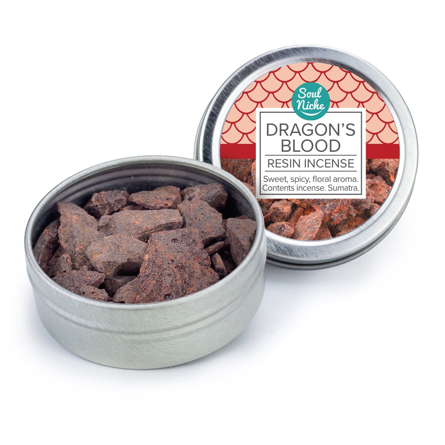 Dragon's Blood Incense Resin Tin
