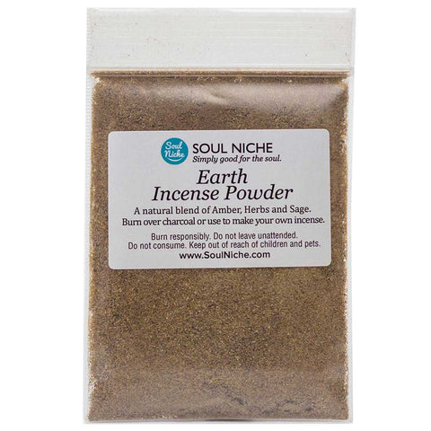 Incense Powder - Earth - Amber & Herbs