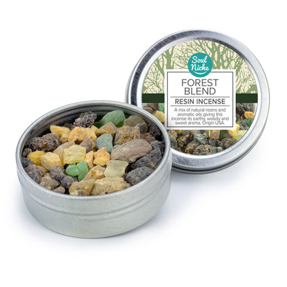 Forest Blend Incense Resin Tin