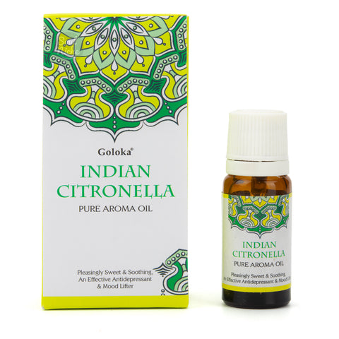 Goloka Pure Aroma Oil - Indian Citronella 10ml