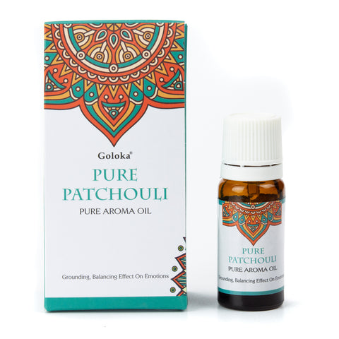 Goloka Pure Aroma Oil - Pure Patchouli 10ml