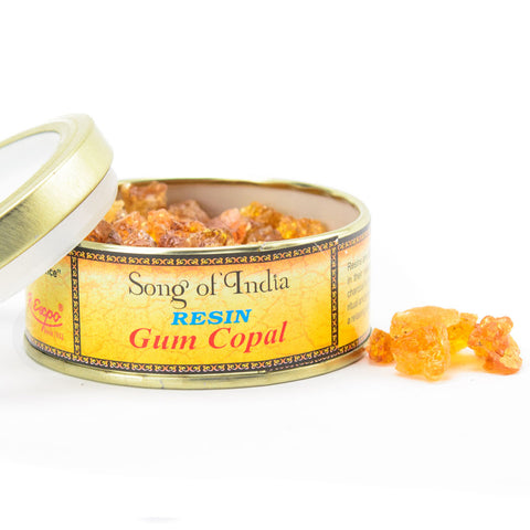 Gum Copal Resin Incense Blend Tin - by Song of India