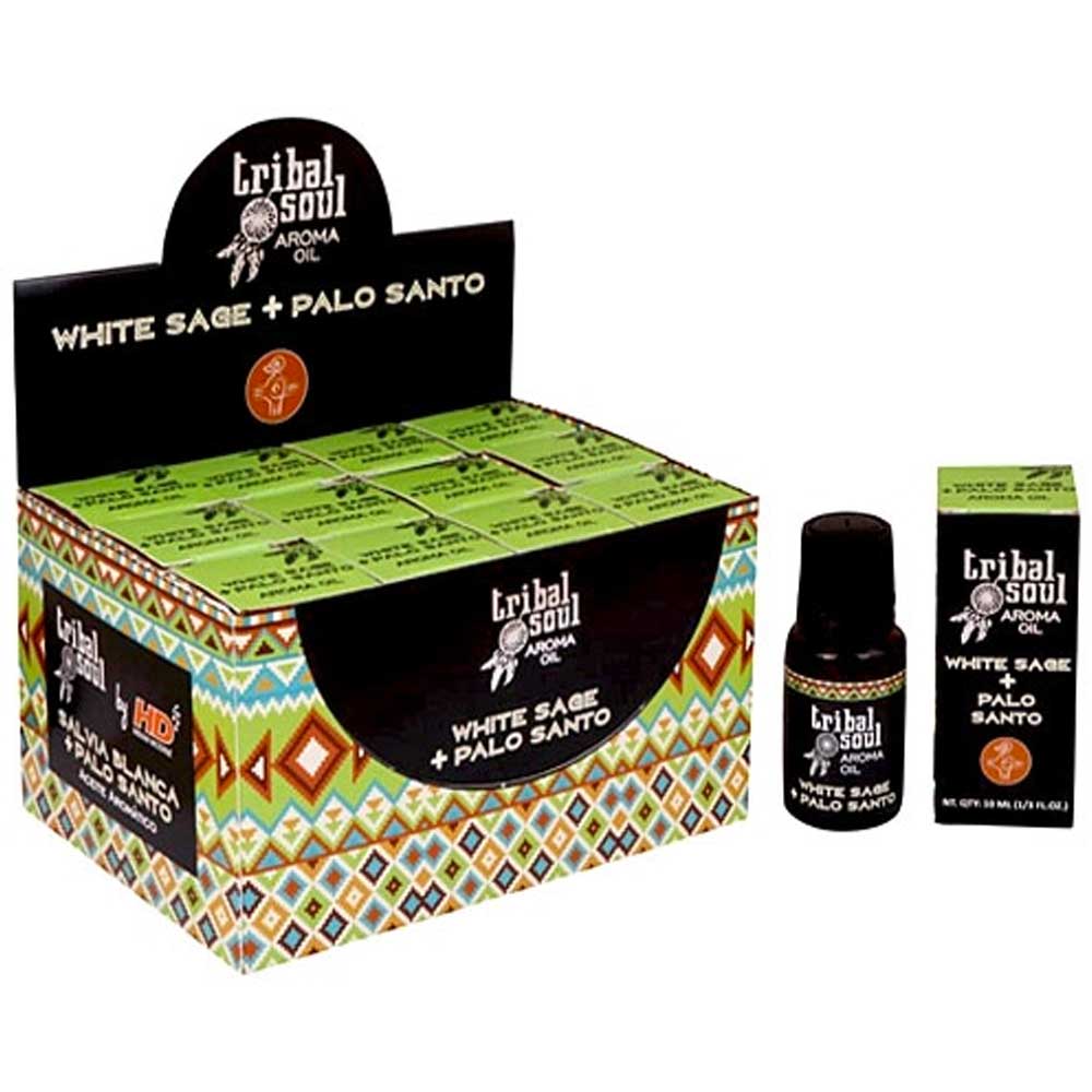 Tribal Soul - White Sage + Palo Santo Aroma Oil 10mL
