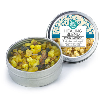 Healing Blend Incense Resin Tin