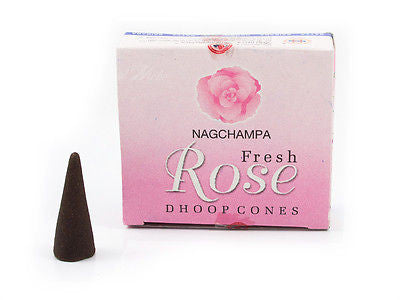 Nag Champa Rose Incense Cones