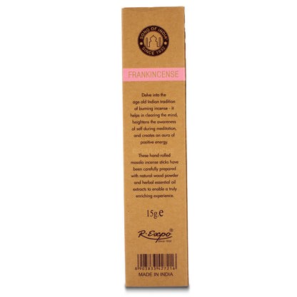 Organic Goodness - Frankincense Incense Sticks