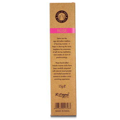 Organic Goodness - Rose Incense Sticks