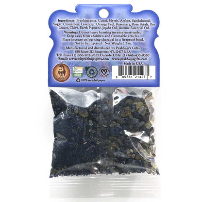 Third Eye Chakra Ajna Resin Incense - Concentration & Intuition