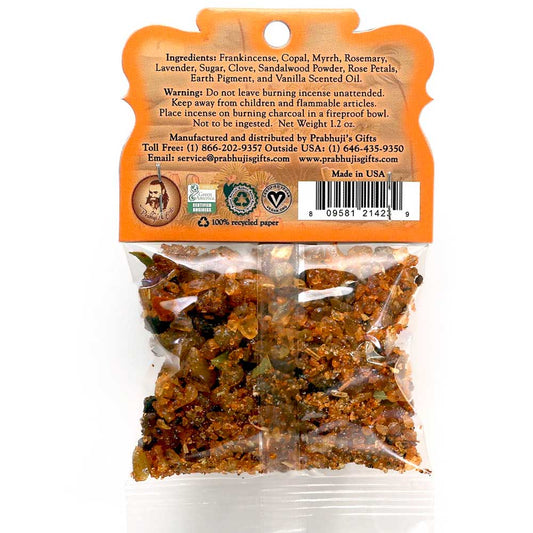 Sacral Chakra Svadhishtana Resin Incense - Sensuality & Creativity