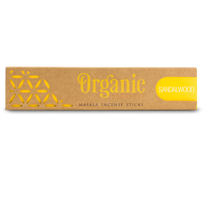 Organic Goodness - Sandalwood Incense Sticks