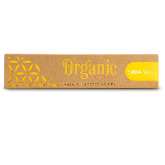 Organic Goodness - Sandalwood Incense Sticks