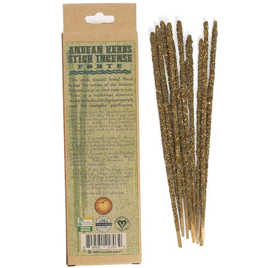 Purity & Protection - Forte - Andean Herbs Smudging Incense Sticks