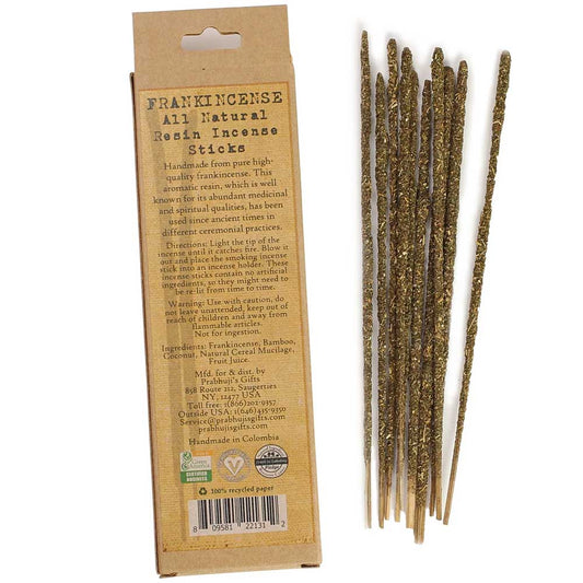 Frankincense Natural Resin Smudging Incense Sticks