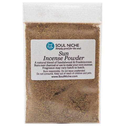 Incense Powder - Sun - Sandalwood & Frankincense