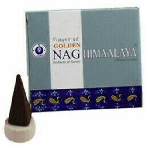 Golden Nag Himalaya Incense Cones