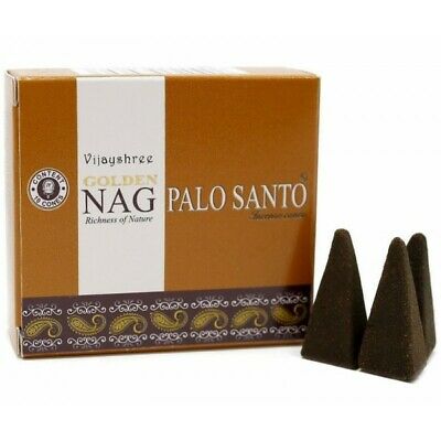 Golden Nag Palo Santo Incense Cones
