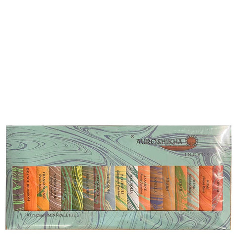 Auroshikha 4" Mini Incense Stick Sampler