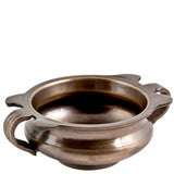 Tibetan Bronze Charcoal Incense Burner Bowl - 3"