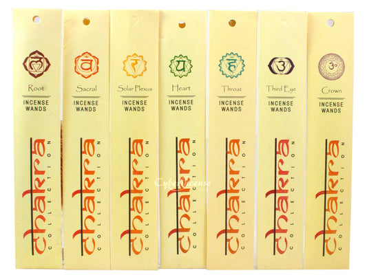 Chakra Natural Incense Wands (Mix & Match)