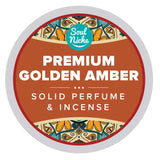 Golden Amber Resin - Premium Natural Solid Amber Perfume & Incense