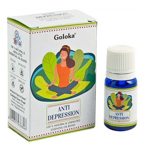 Goloka Anti-Depression Essential Oil Blend 10mL