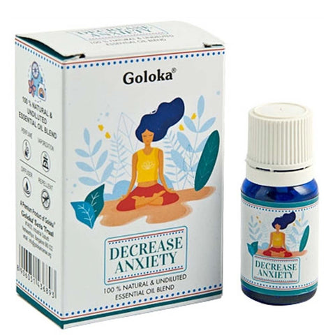Goloka Decrease Anxiety Essential Oil Blend 10mL