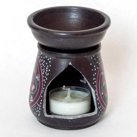 Soapstone Aroma Lamp Oil Burner Diffuser A