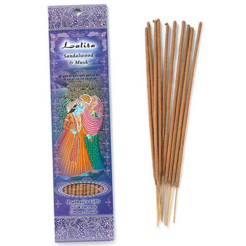 Lalita Incense Sticks - Sandalwood & Musk