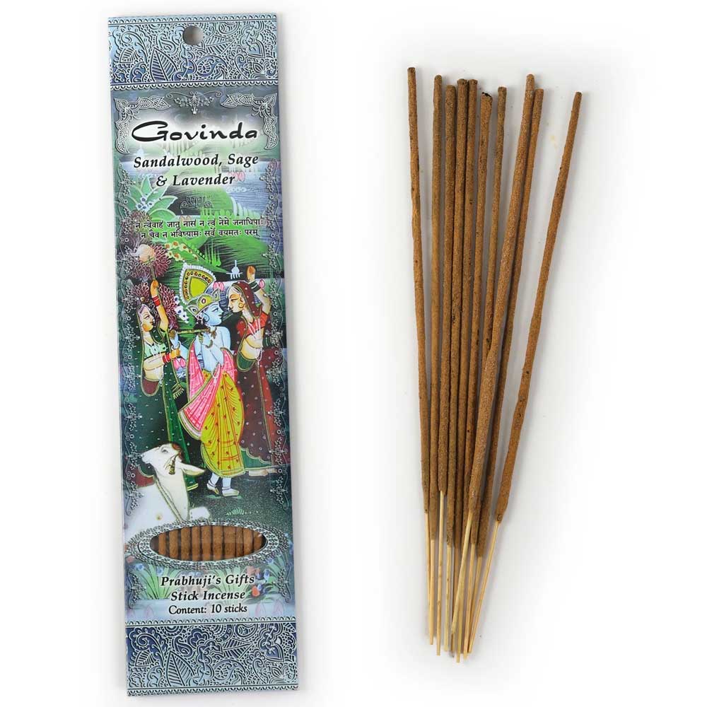 Sandalwood, Sage & Lavender Incense Sticks