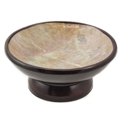 Soapstone Charcoal Incense Burner Bowl 5"