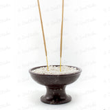 Soapstone Charcoal Incense Burner (#60) 5"