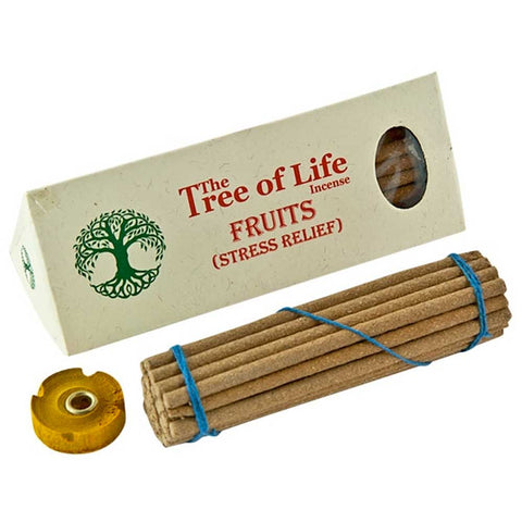 The Tree of Life Incense (Nepal) - Fruits Stress Relief