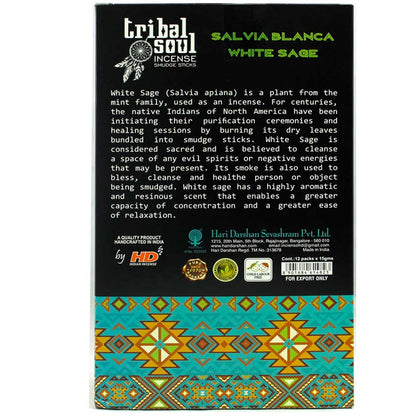 Tribal Soul - White Sage Incense Sticks